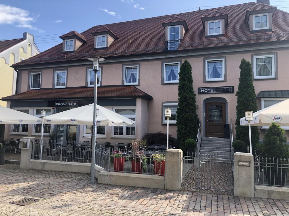 Hotel Garni Promenade Weißenhorn エクステリア 写真